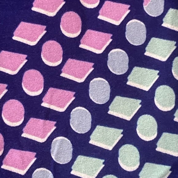 LuLaRoe TC Leggings Tall & Curvy New Purple Mint Green Periwinkle Lilac White So - Picture 4 of 7